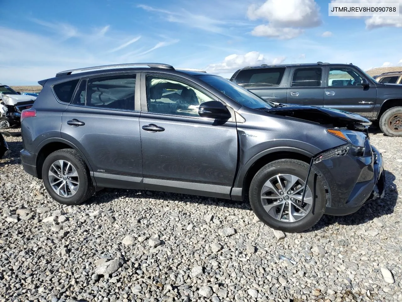 2017 Toyota Rav4 Hv Le VIN: JTMRJREV8HD090788 Lot: 77465654