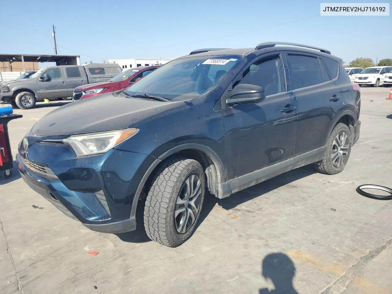 2017 Toyota Rav4 Le VIN: JTMZFREV2HJ716192 Lot: 77566514