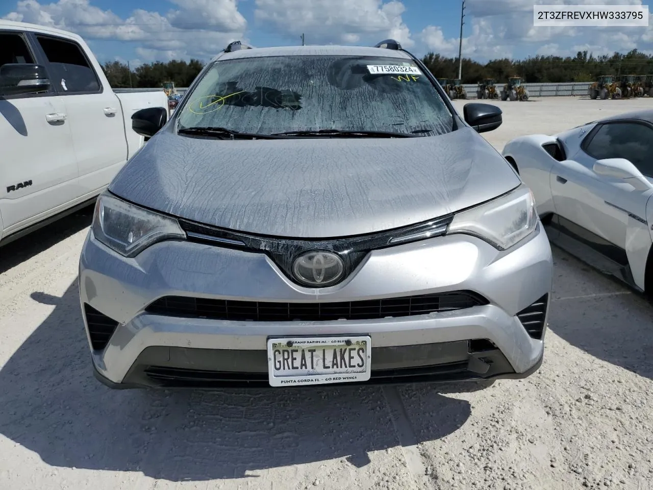 2017 Toyota Rav4 Le VIN: 2T3ZFREVXHW333795 Lot: 77580324