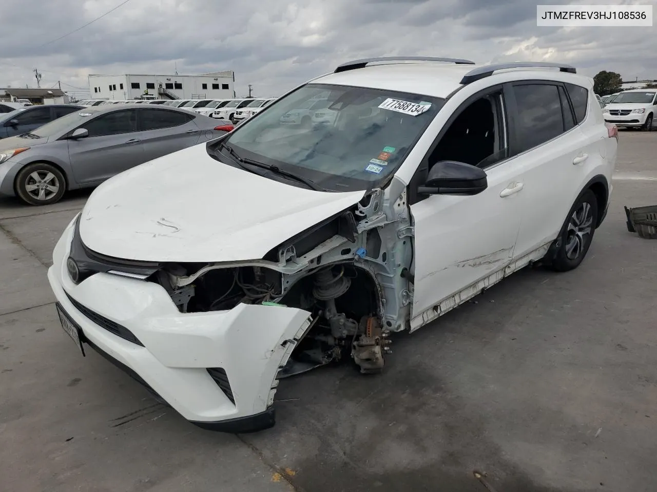 JTMZFREV3HJ108536 2017 Toyota Rav4 Le