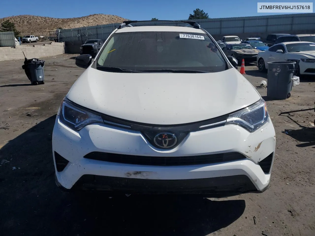 2017 Toyota Rav4 Le VIN: JTMBFREV6HJ157618 Lot: 77638164