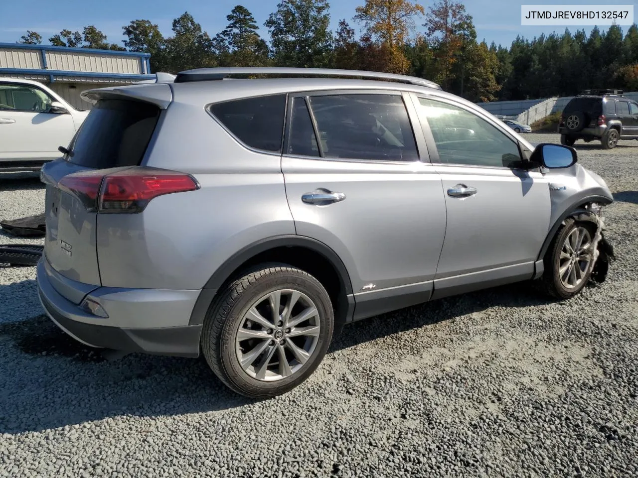 2017 Toyota Rav4 Hv Limited VIN: JTMDJREV8HD132547 Lot: 77794944