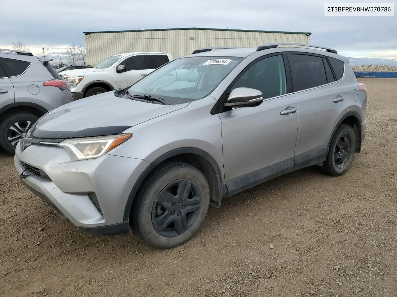 2017 Toyota Rav4 Le VIN: 2T3BFREV8HW570786 Lot: 77856864