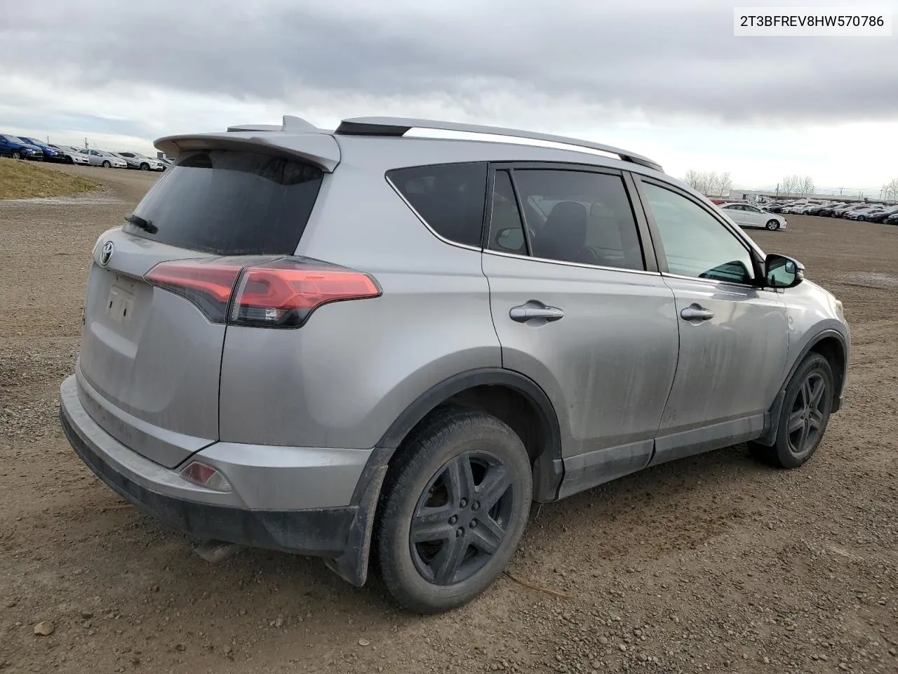 2017 Toyota Rav4 Le VIN: 2T3BFREV8HW570786 Lot: 77856864