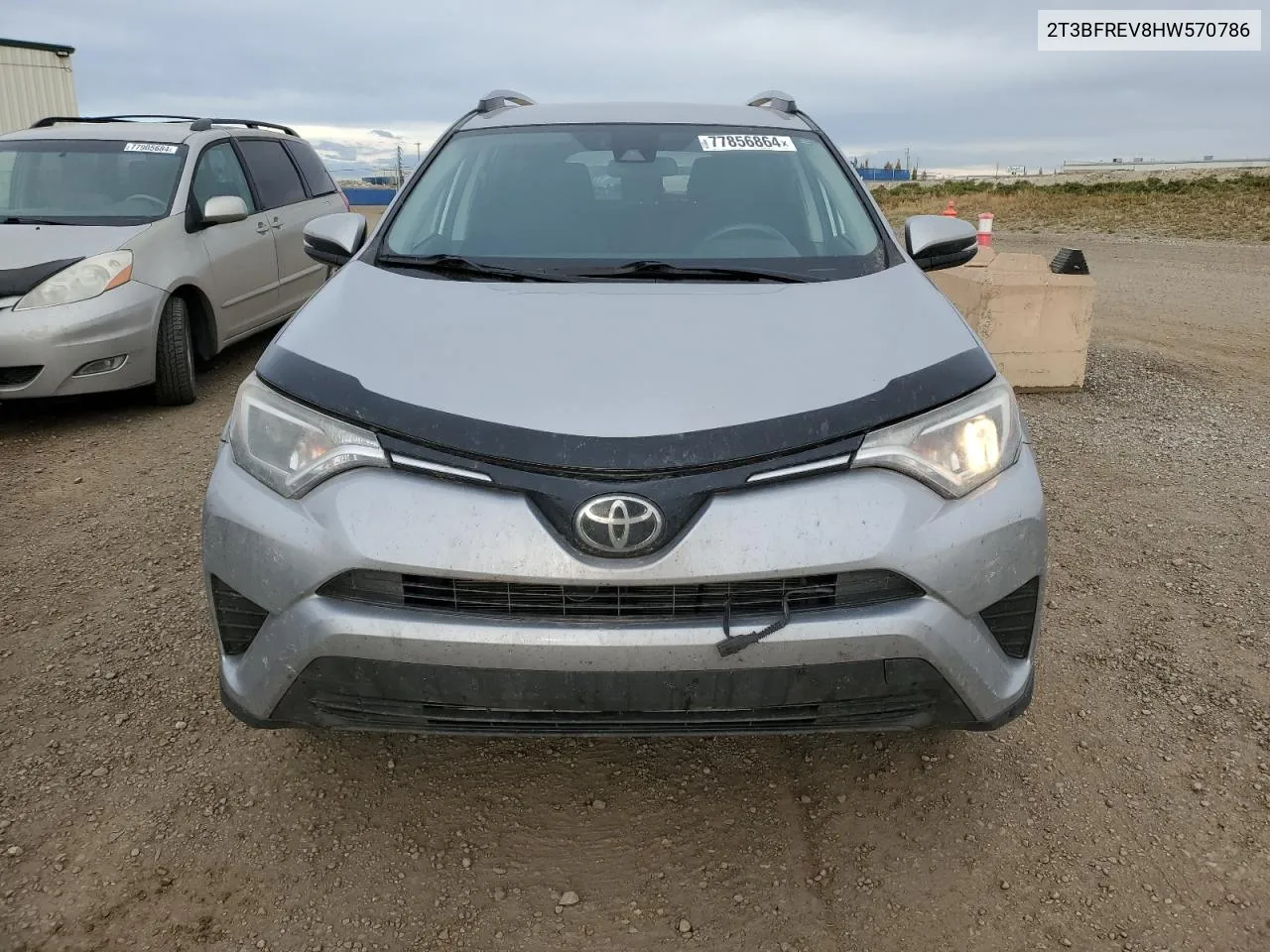 2017 Toyota Rav4 Le VIN: 2T3BFREV8HW570786 Lot: 77856864