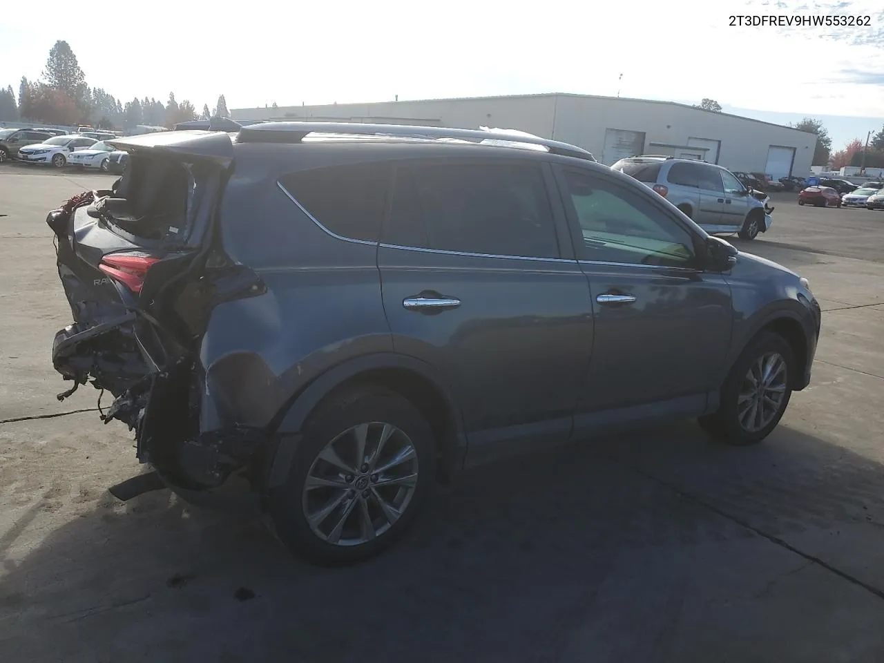 2017 Toyota Rav4 Limited VIN: 2T3DFREV9HW553262 Lot: 77906134