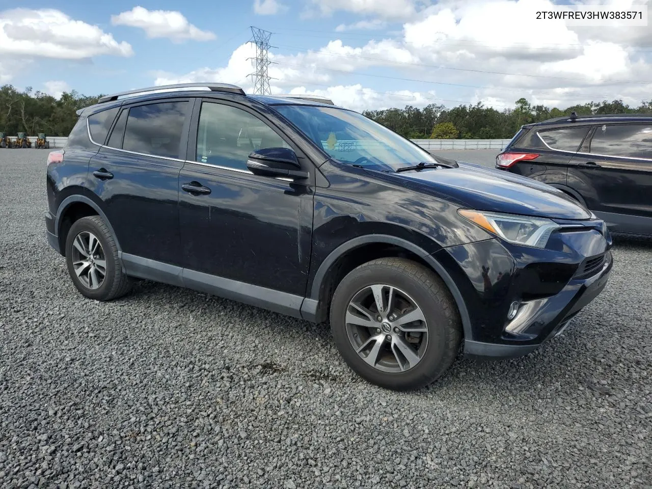 2017 Toyota Rav4 Xle VIN: 2T3WFREV3HW383571 Lot: 77935924