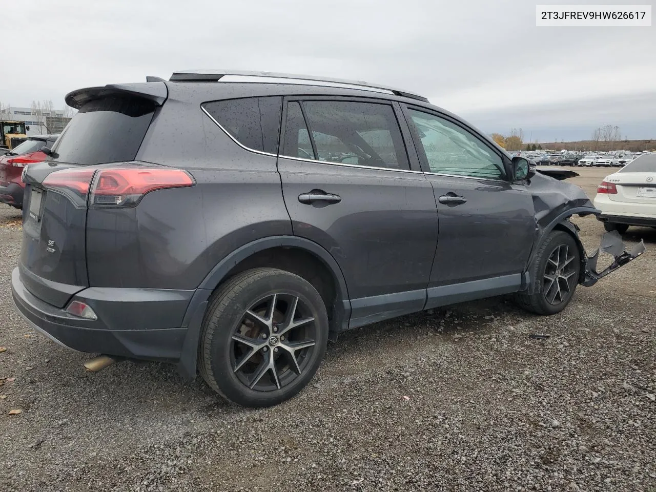 2017 Toyota Rav4 Se VIN: 2T3JFREV9HW626617 Lot: 78008454