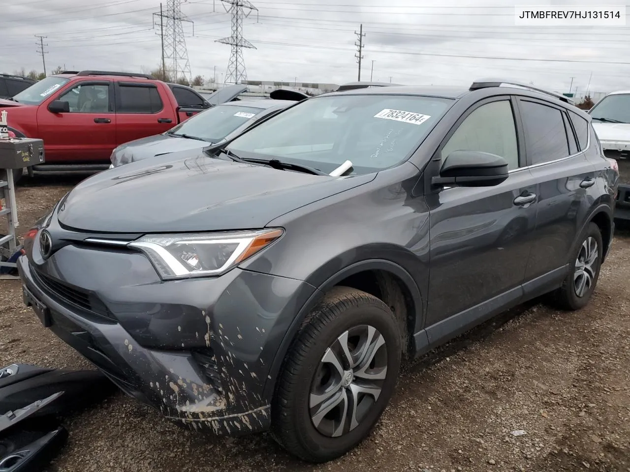 2017 Toyota Rav4 Le VIN: JTMBFREV7HJ131514 Lot: 78324164