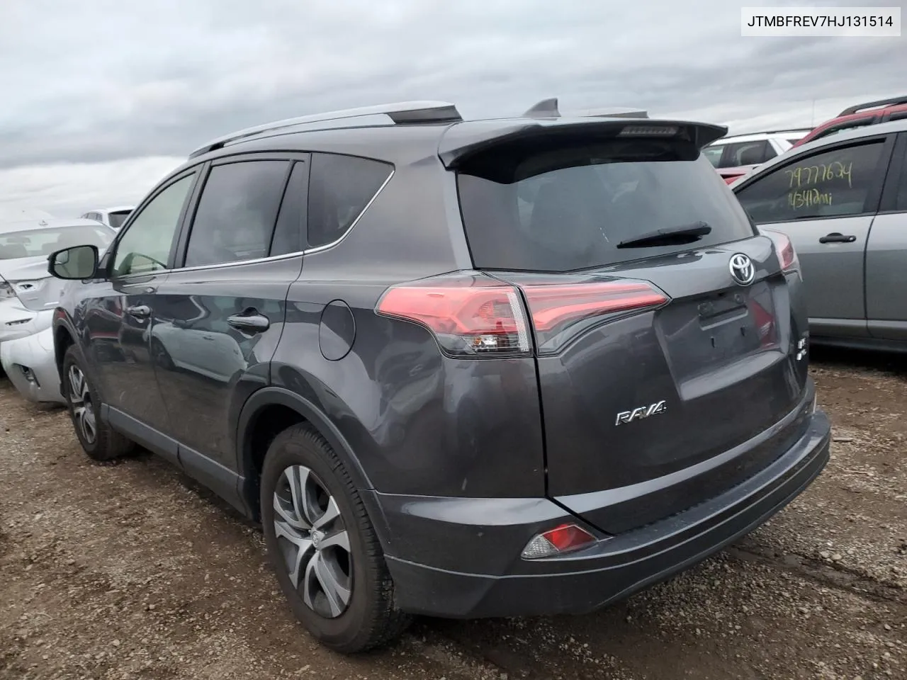 2017 Toyota Rav4 Le VIN: JTMBFREV7HJ131514 Lot: 78324164