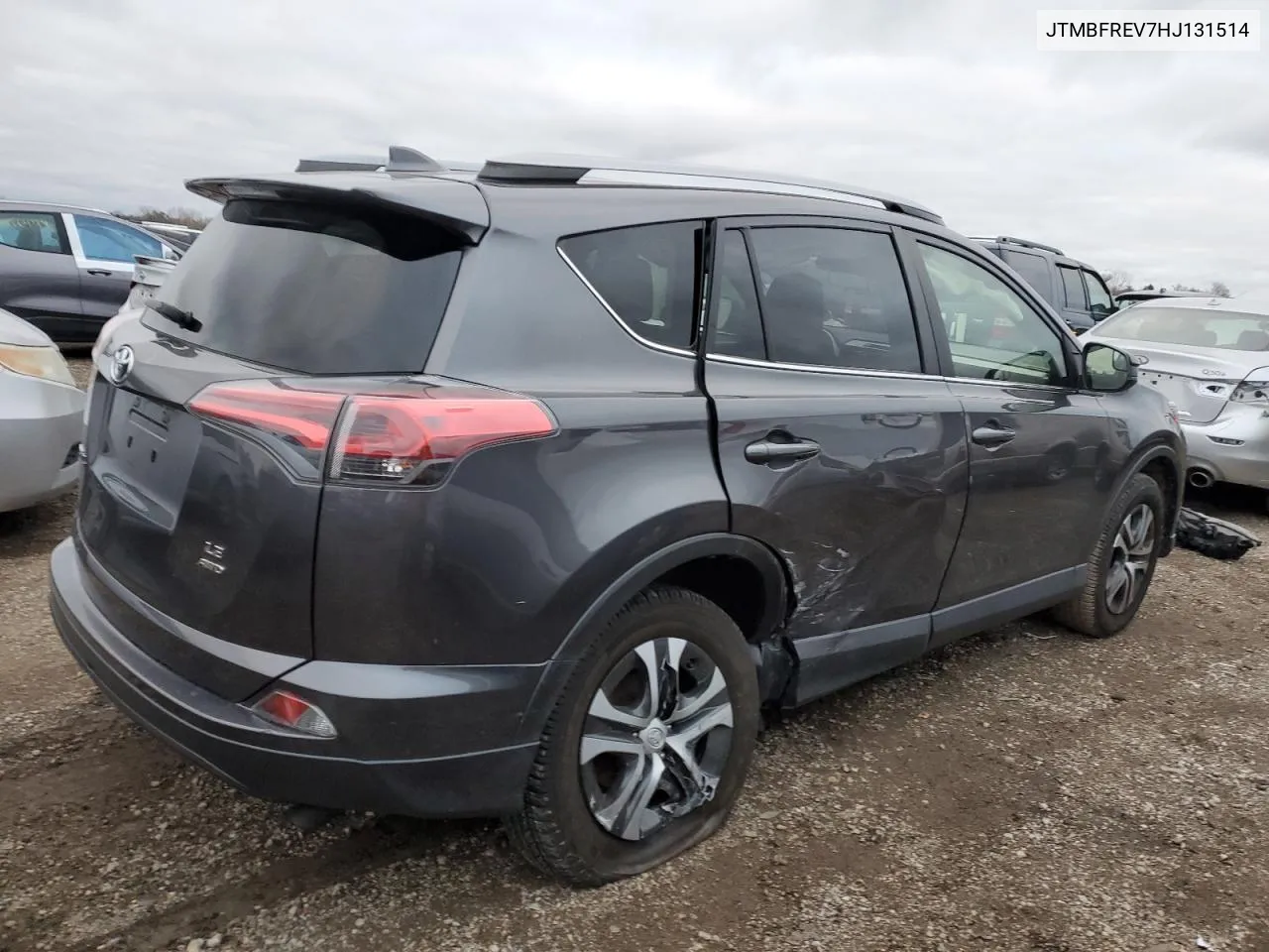 2017 Toyota Rav4 Le VIN: JTMBFREV7HJ131514 Lot: 78324164