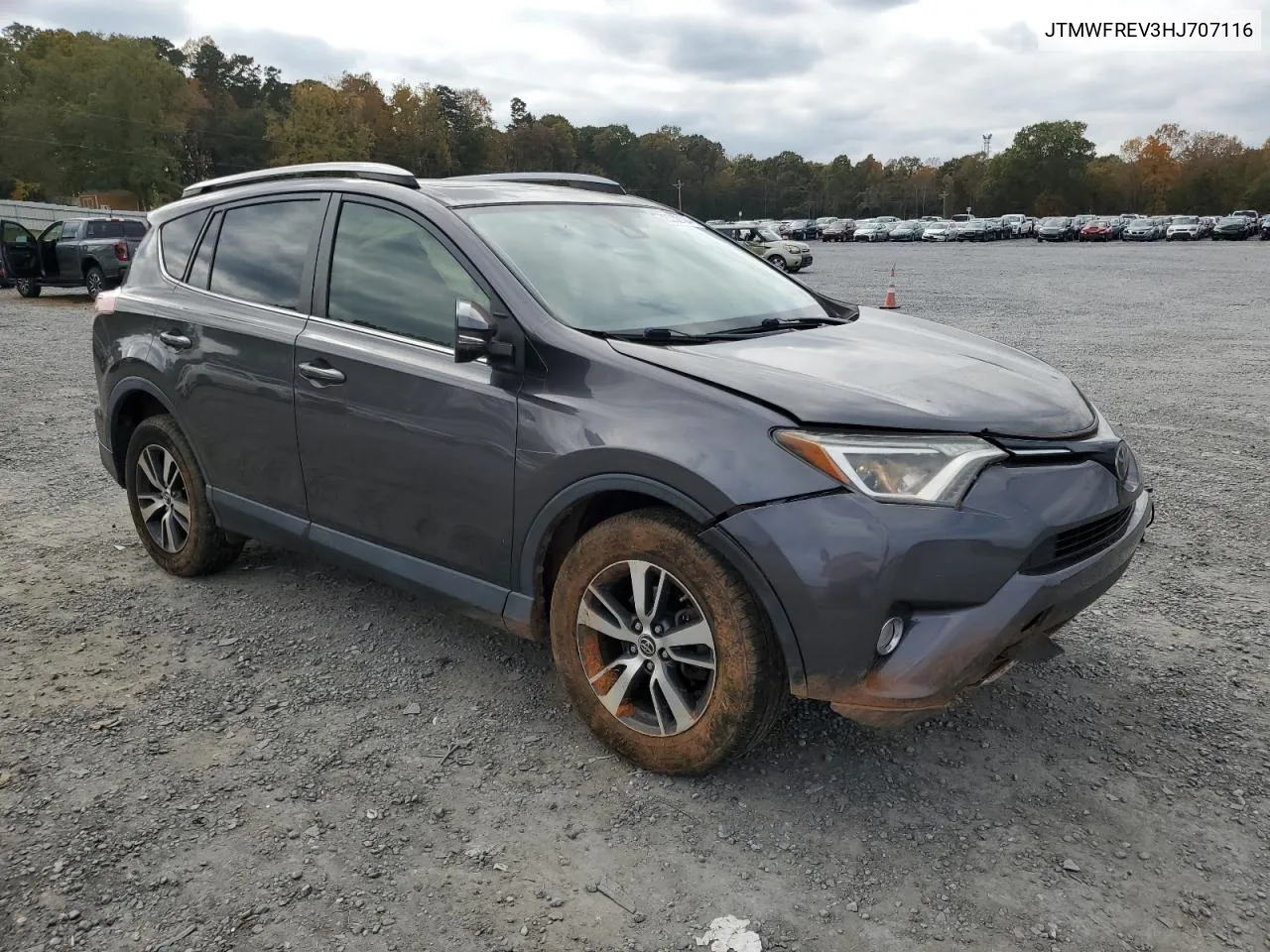 2017 Toyota Rav4 Xle VIN: JTMWFREV3HJ707116 Lot: 78332124