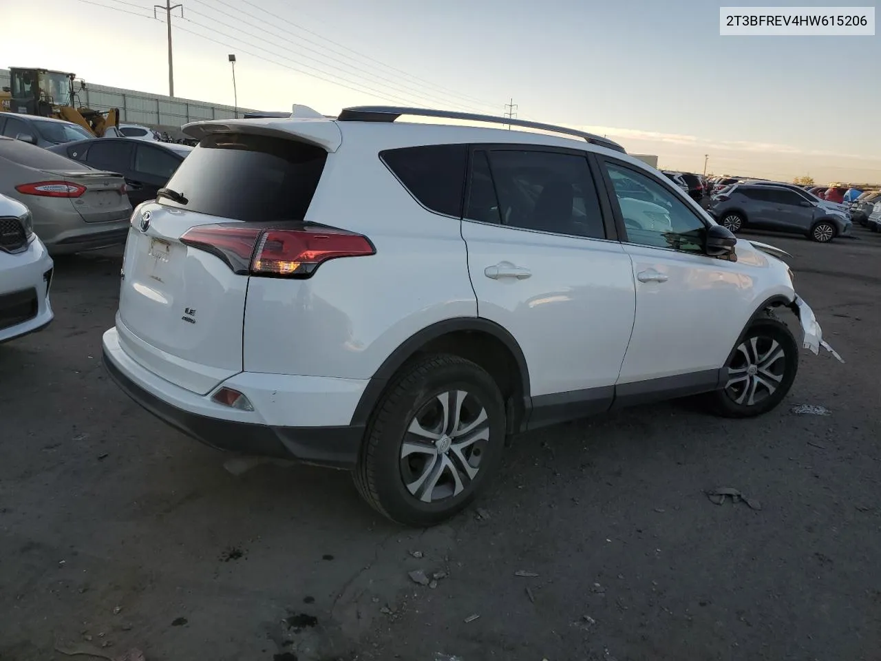 2017 Toyota Rav4 Le VIN: 2T3BFREV4HW615206 Lot: 78397184