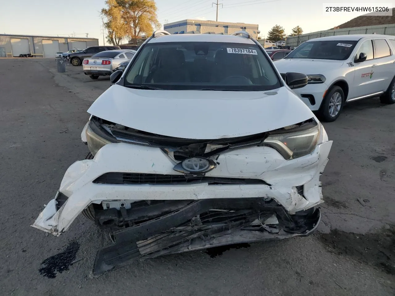 2017 Toyota Rav4 Le VIN: 2T3BFREV4HW615206 Lot: 78397184