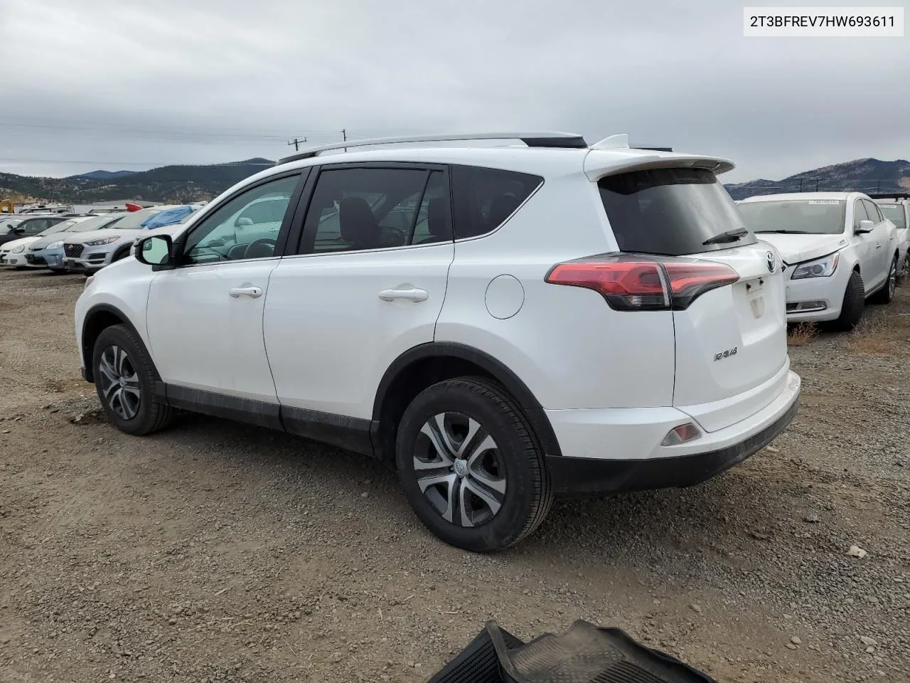 2017 Toyota Rav4 Le VIN: 2T3BFREV7HW693611 Lot: 78449164