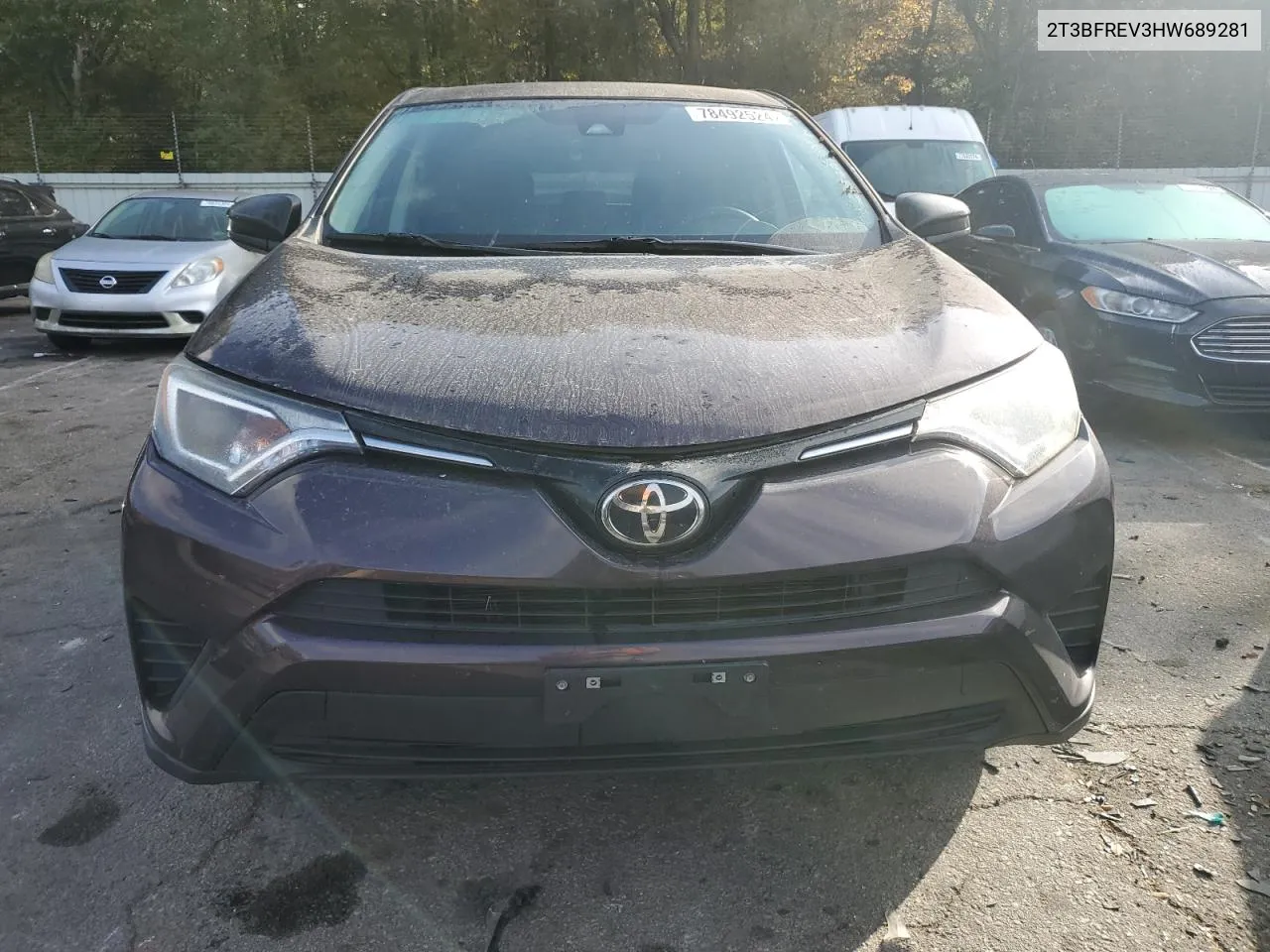 2T3BFREV3HW689281 2017 Toyota Rav4 Le