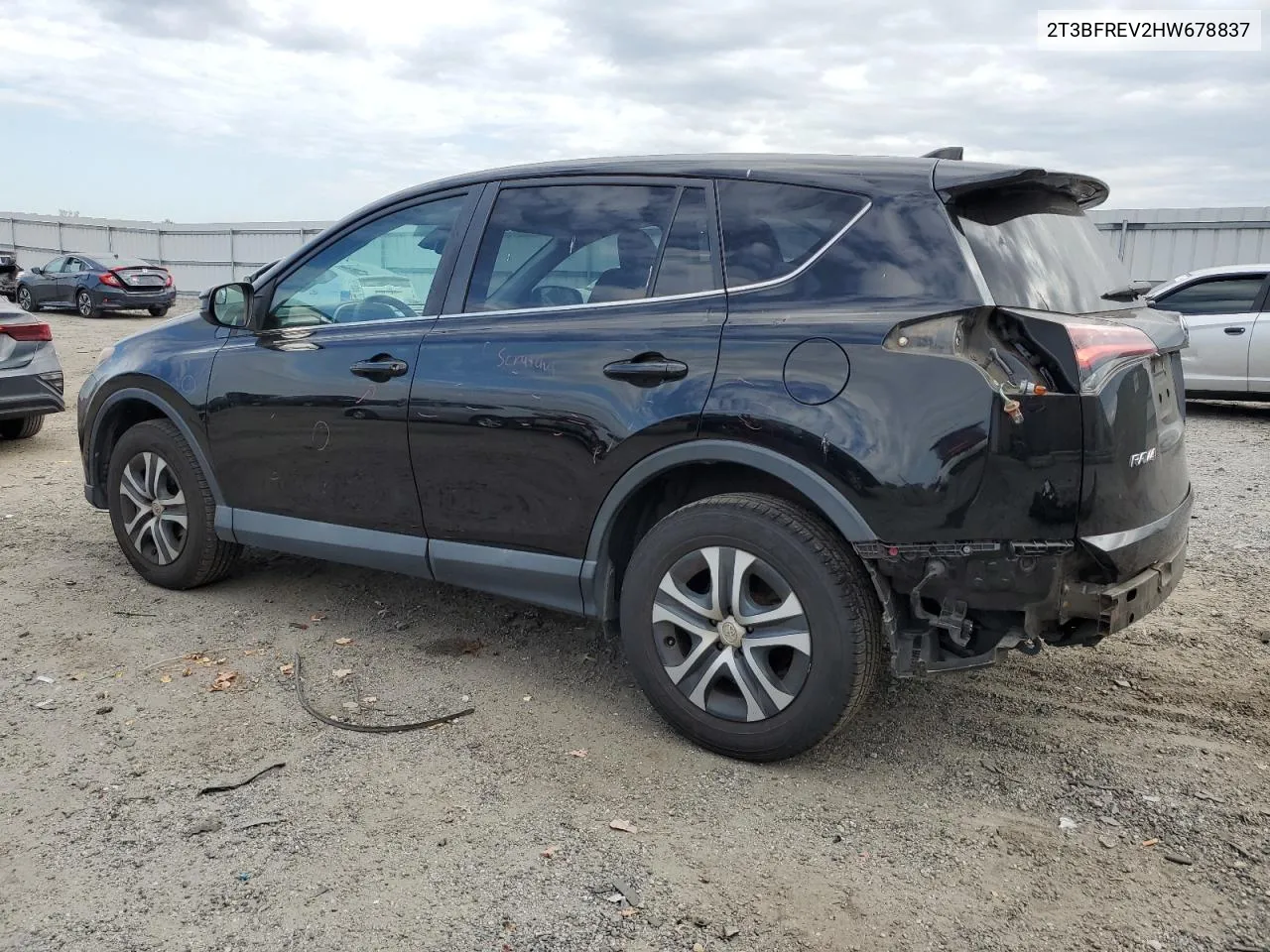 2017 Toyota Rav4 Le VIN: 2T3BFREV2HW678837 Lot: 78602924