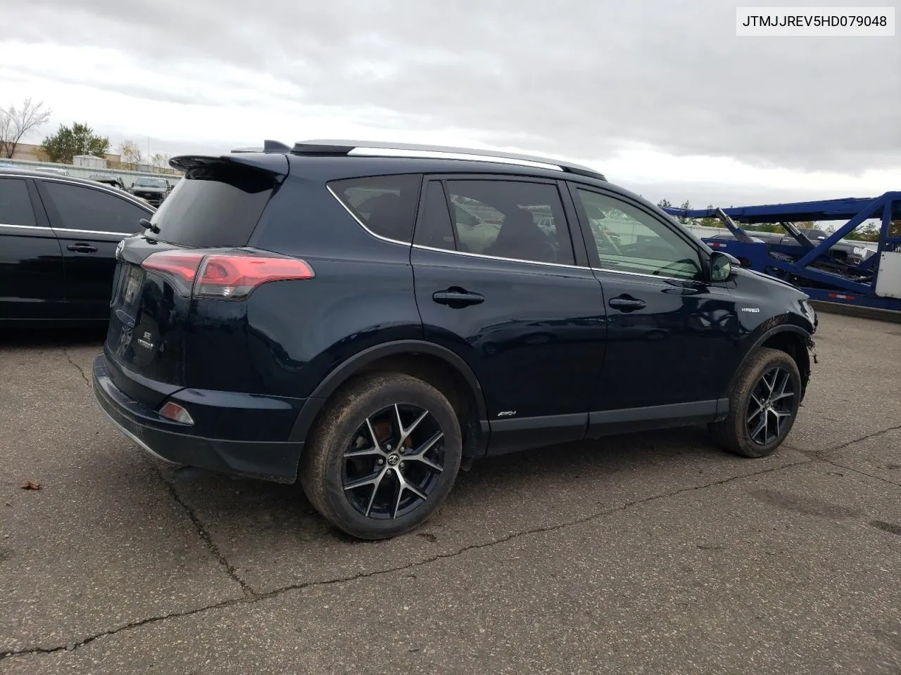 2017 Toyota Rav4 Hv Se VIN: JTMJJREV5HD079048 Lot: 78727534