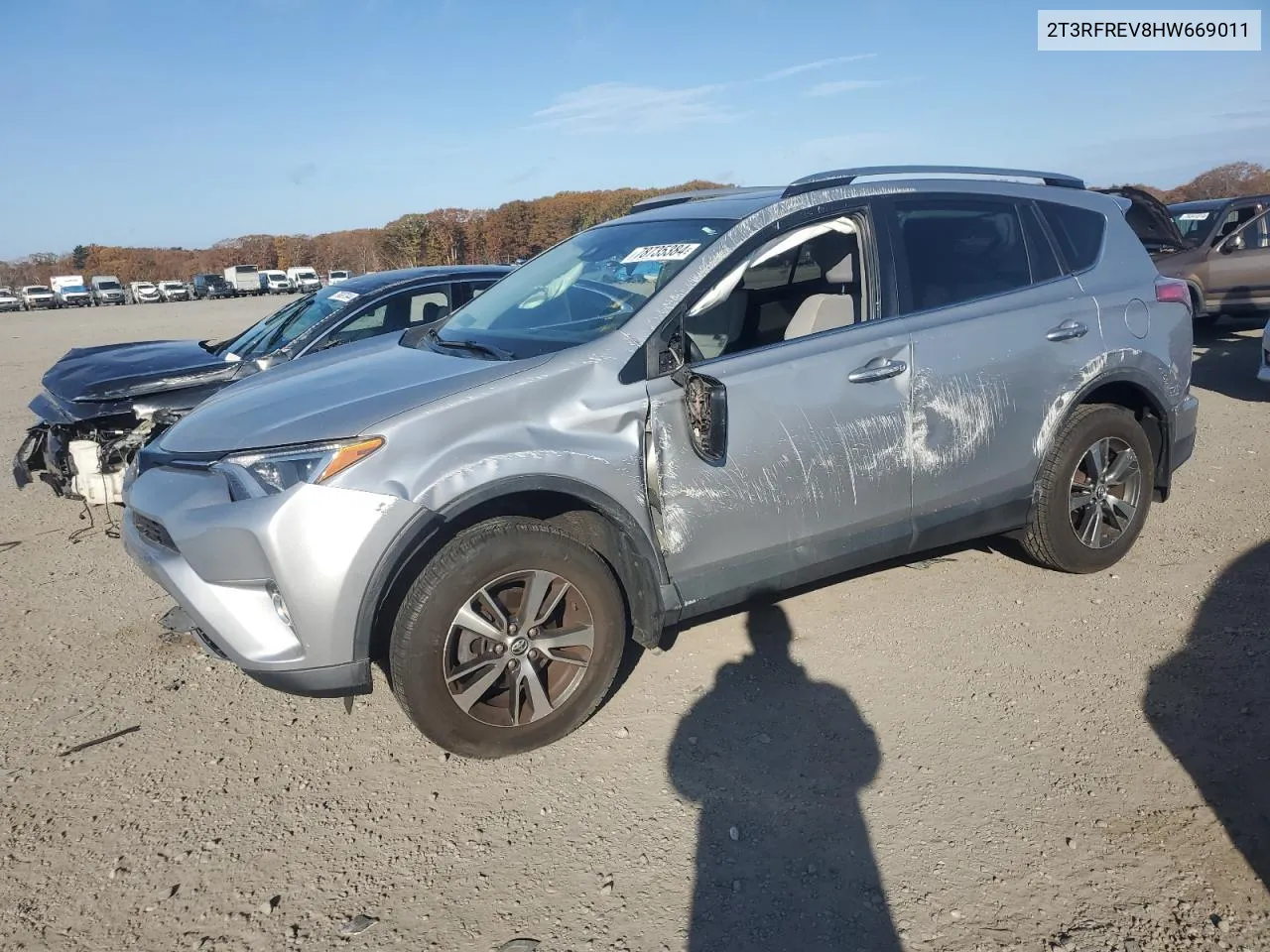 2017 Toyota Rav4 Xle VIN: 2T3RFREV8HW669011 Lot: 78735384