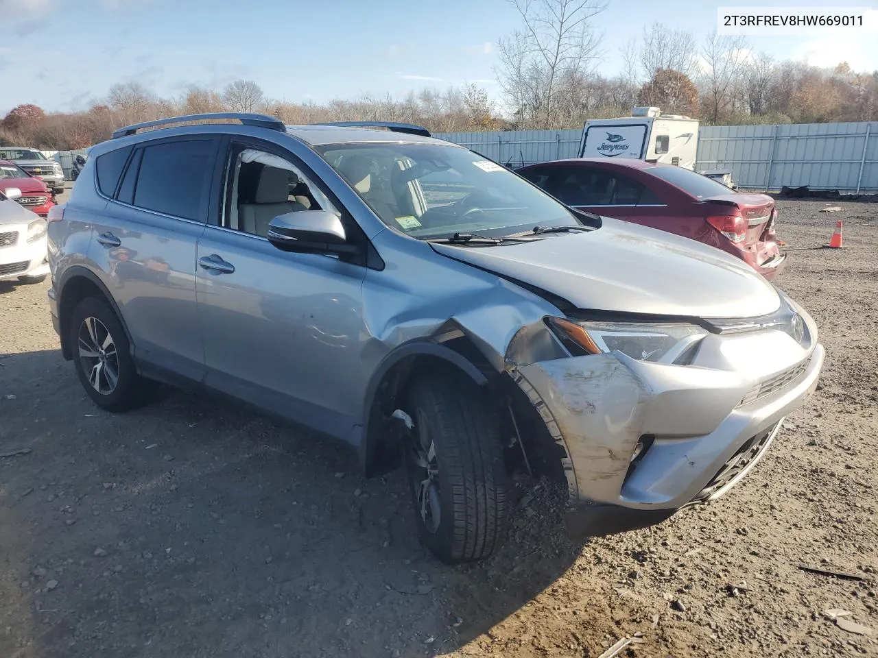 2017 Toyota Rav4 Xle VIN: 2T3RFREV8HW669011 Lot: 78735384