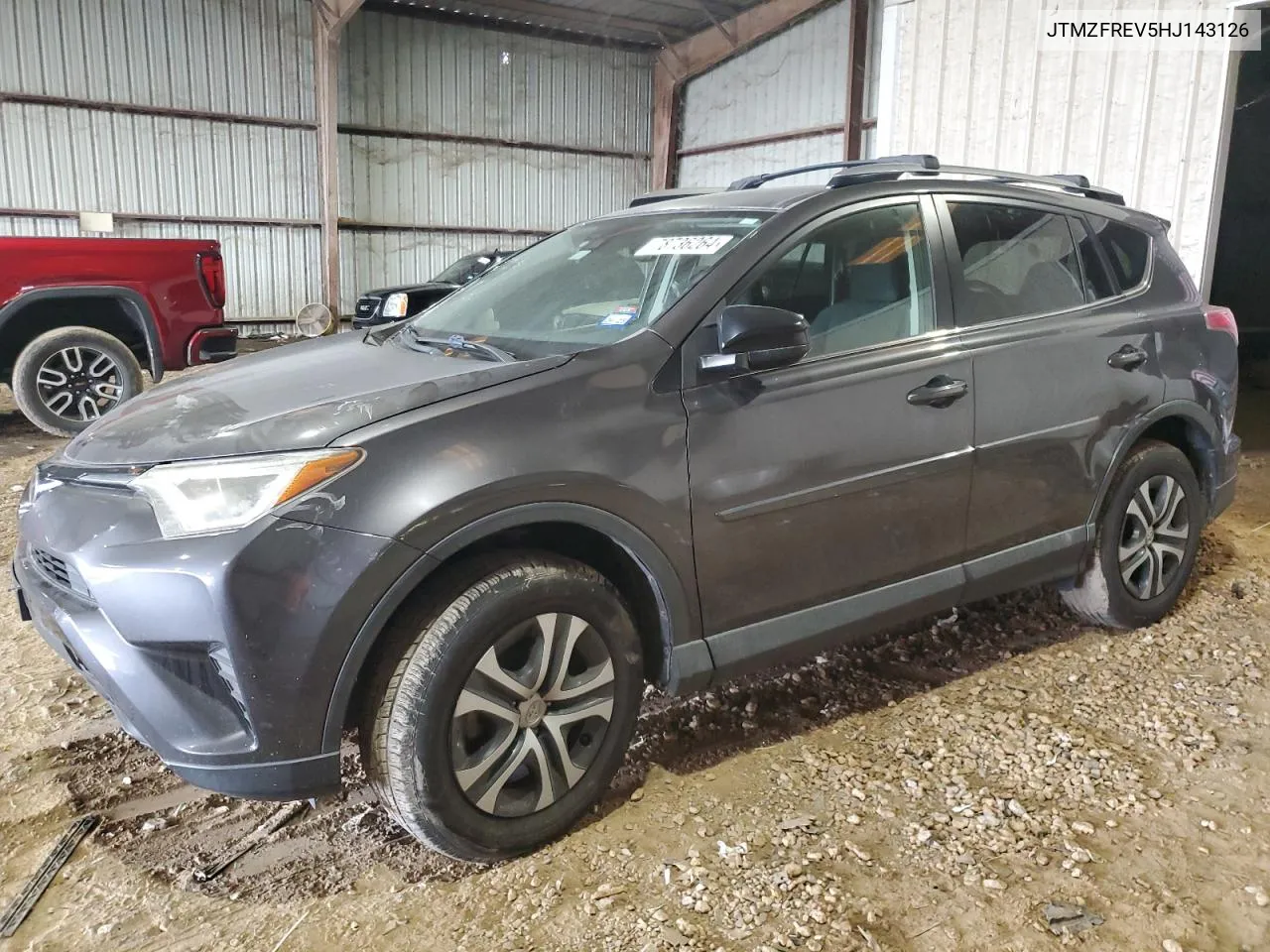 2017 Toyota Rav4 Le VIN: JTMZFREV5HJ143126 Lot: 78736264