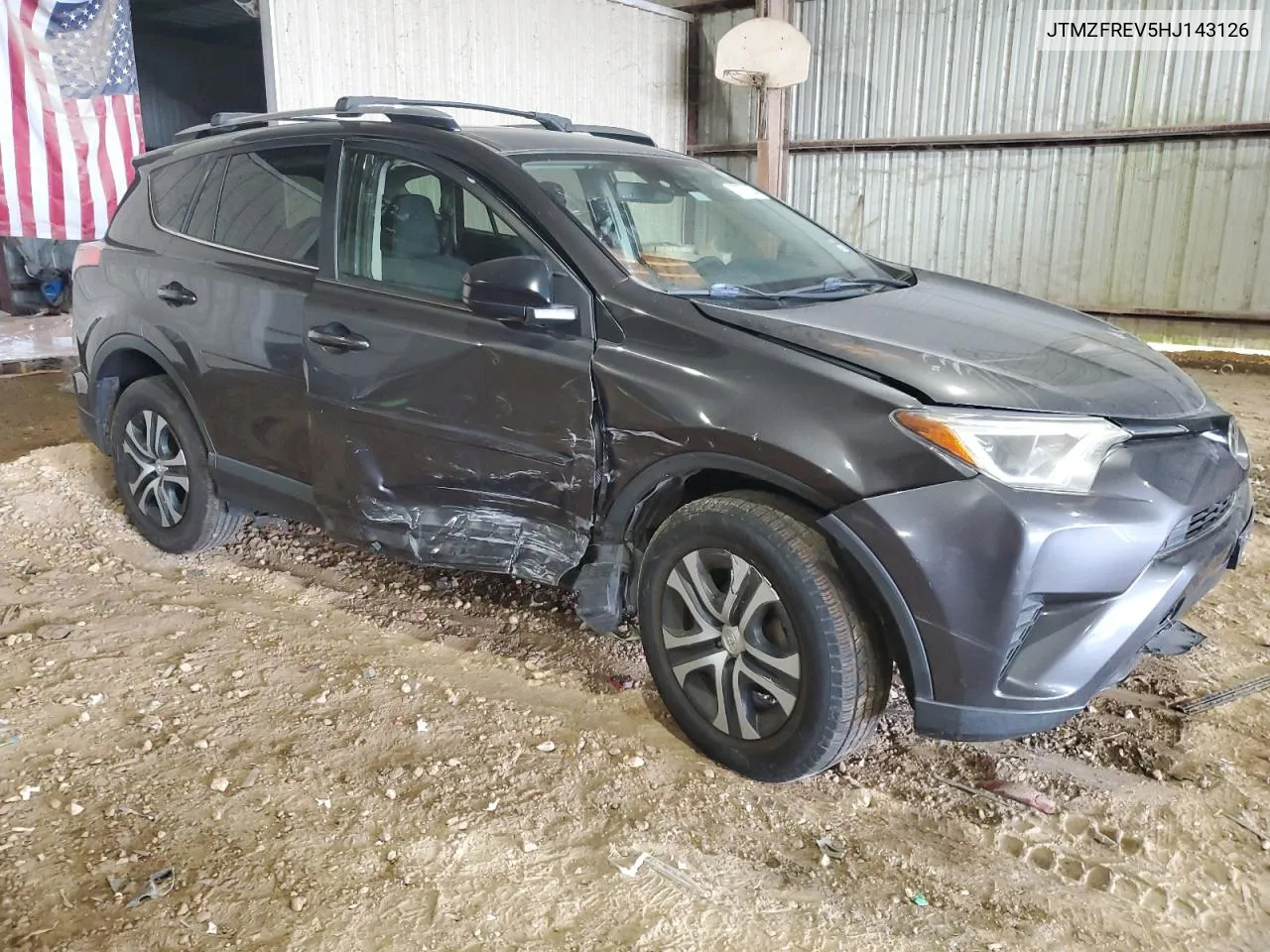 2017 Toyota Rav4 Le VIN: JTMZFREV5HJ143126 Lot: 78736264