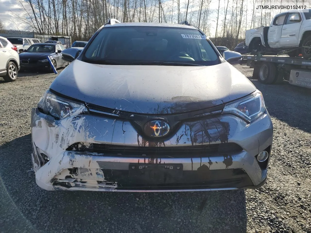 2017 Toyota Rav4 Hv Le VIN: JTMRJREV0HD152412 Lot: 78736674