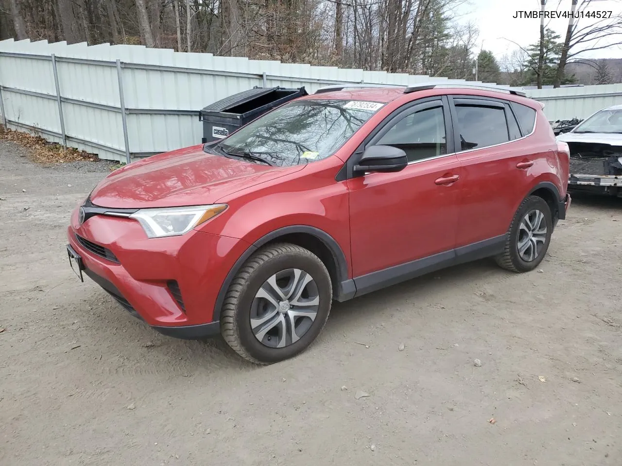 2017 Toyota Rav4 Le VIN: JTMBFREV4HJ144527 Lot: 78792534