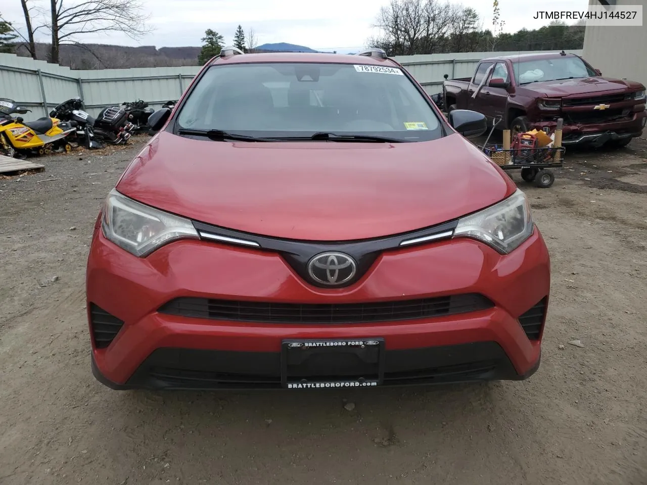 2017 Toyota Rav4 Le VIN: JTMBFREV4HJ144527 Lot: 78792534