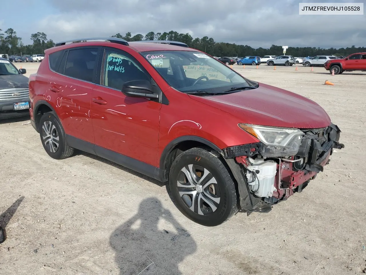 2017 Toyota Rav4 Le VIN: JTMZFREV0HJ105528 Lot: 78823954