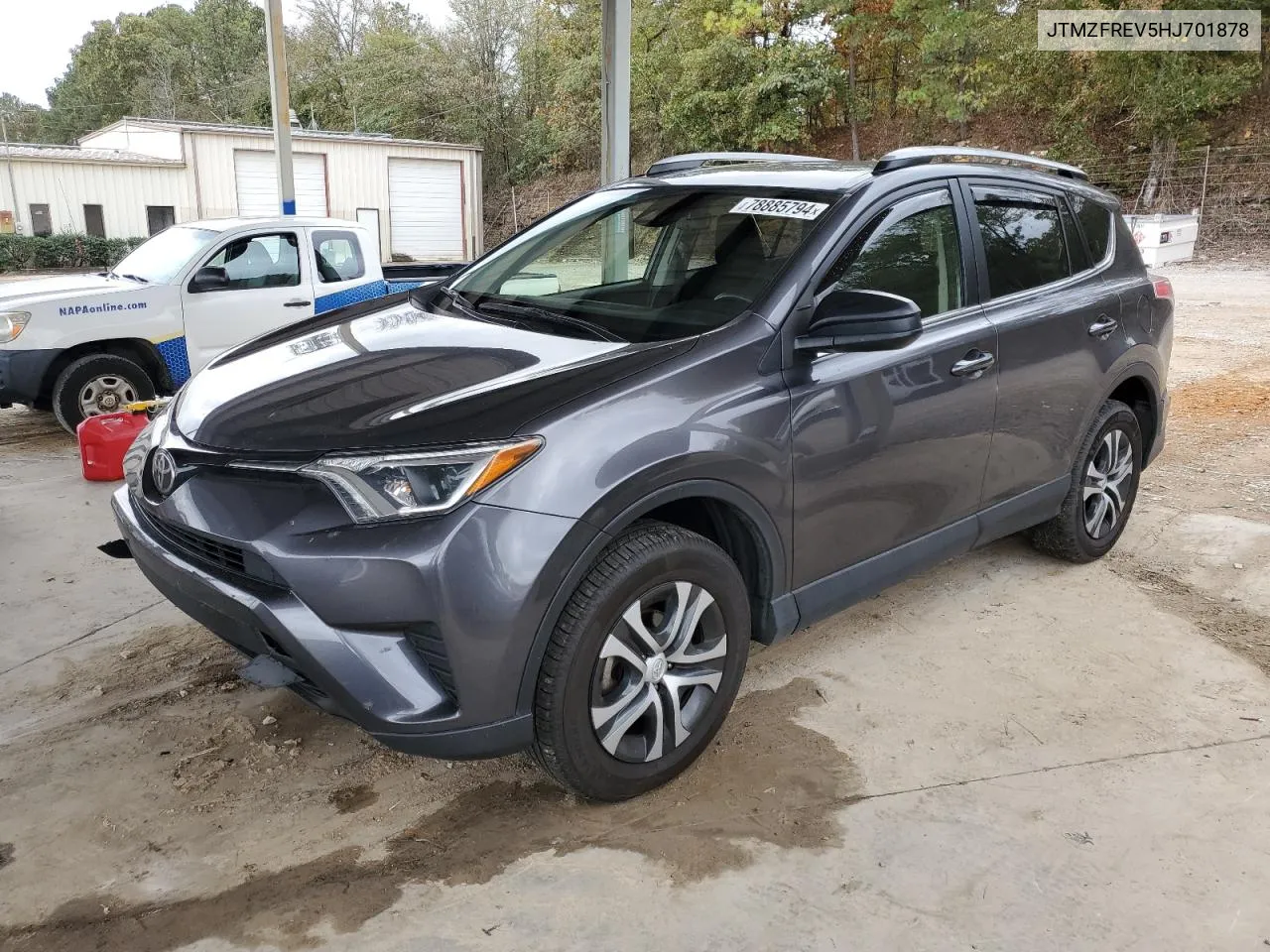 2017 Toyota Rav4 Le VIN: JTMZFREV5HJ701878 Lot: 78885794