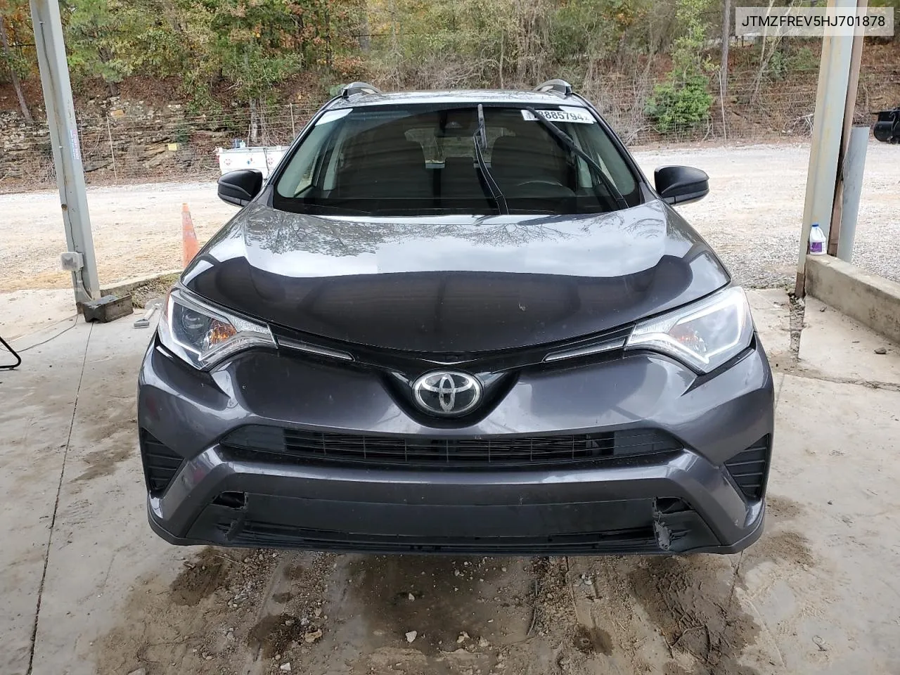 2017 Toyota Rav4 Le VIN: JTMZFREV5HJ701878 Lot: 78885794