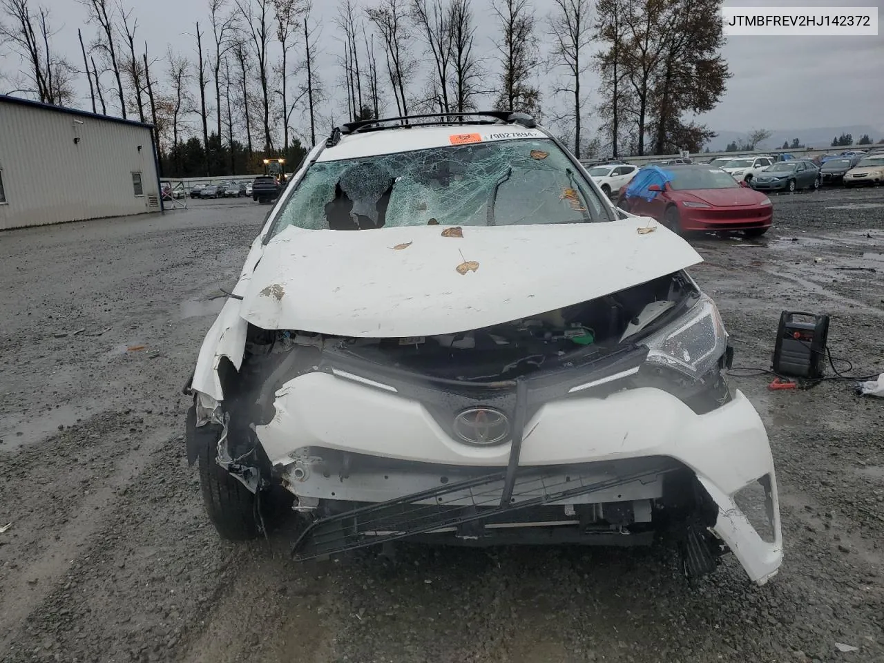 2017 Toyota Rav4 Le VIN: JTMBFREV2HJ142372 Lot: 79027894