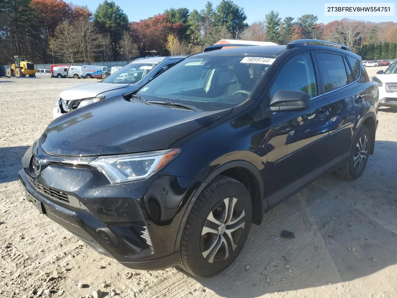 2017 Toyota Rav4 Le VIN: 2T3BFREV8HW554751 Lot: 79099744