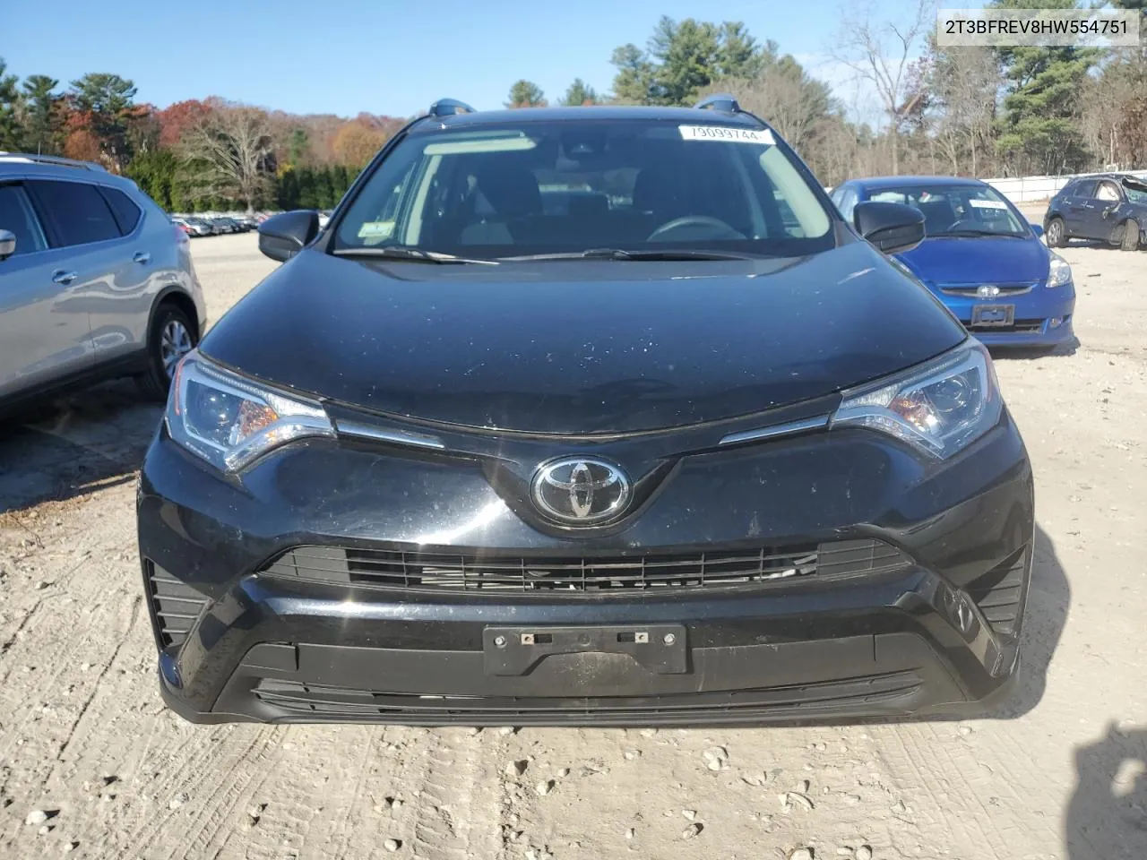 2017 Toyota Rav4 Le VIN: 2T3BFREV8HW554751 Lot: 79099744