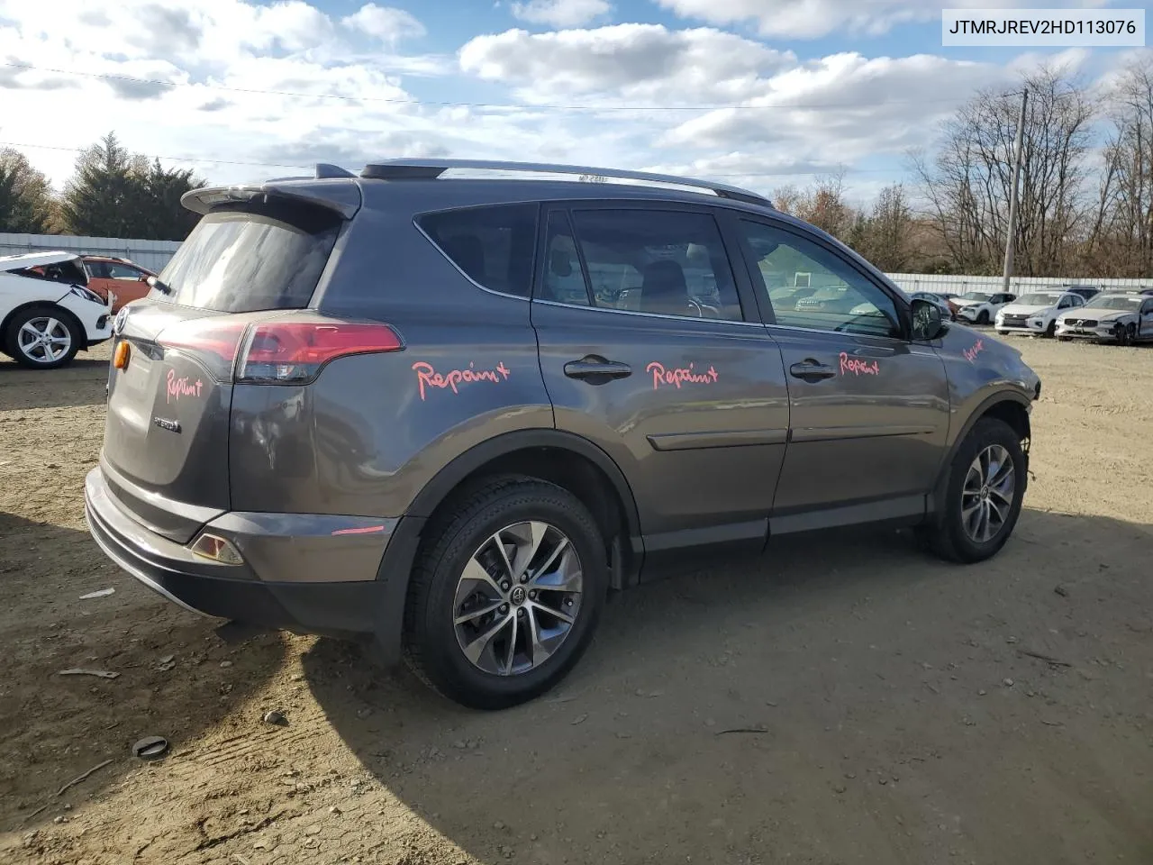 2017 Toyota Rav4 Hv Le VIN: JTMRJREV2HD113076 Lot: 79158304