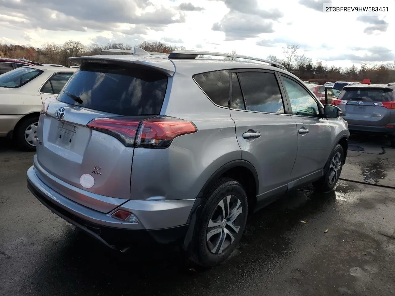 2017 Toyota Rav4 Le VIN: 2T3BFREV9HW583451 Lot: 79235144