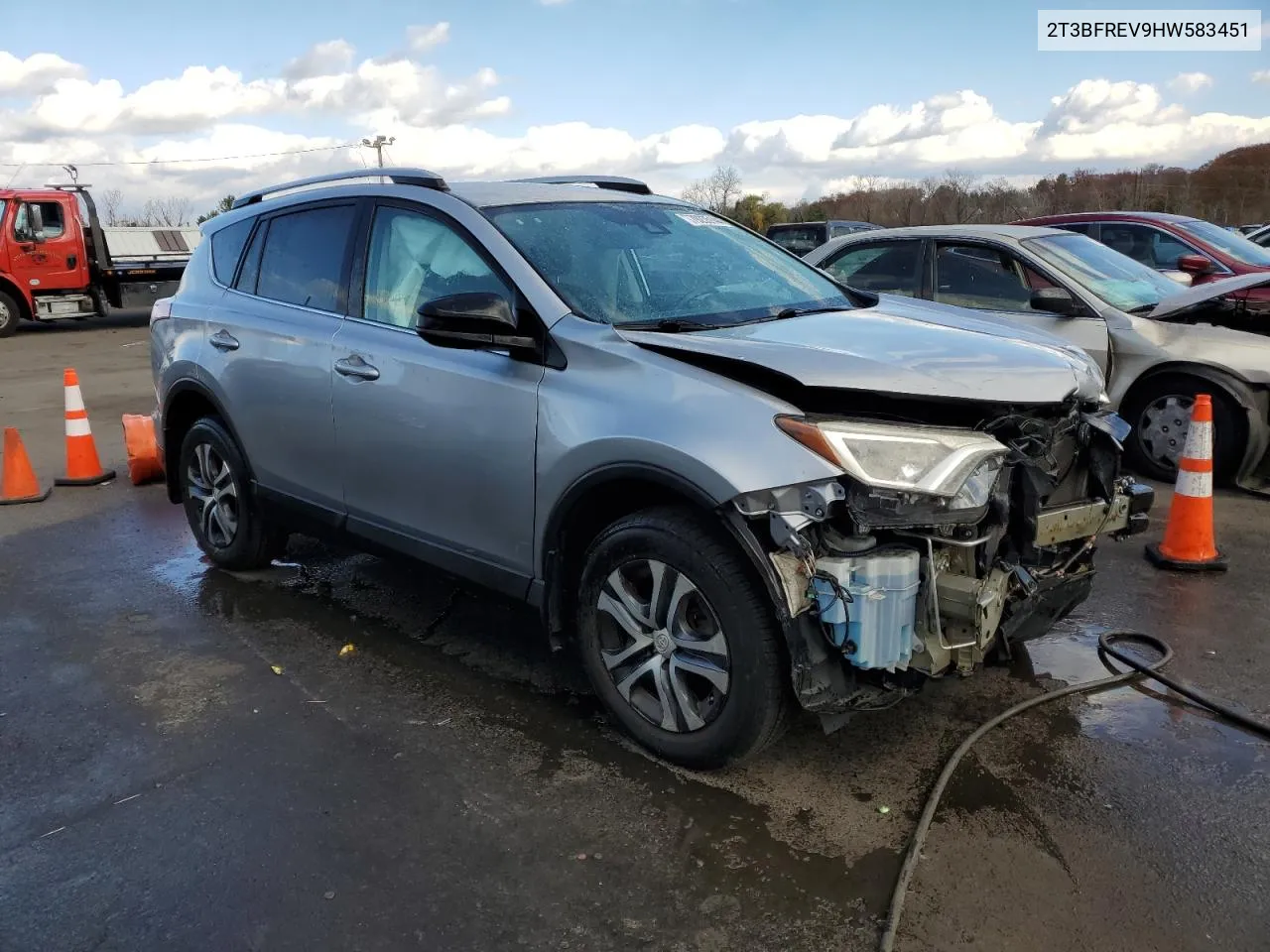 2017 Toyota Rav4 Le VIN: 2T3BFREV9HW583451 Lot: 79235144