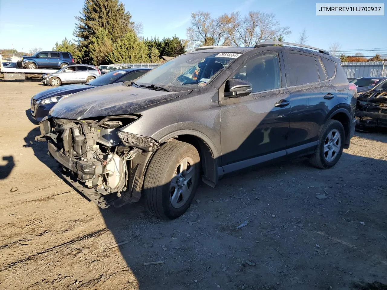 2017 Toyota Rav4 Xle VIN: JTMRFREV1HJ700937 Lot: 79323664