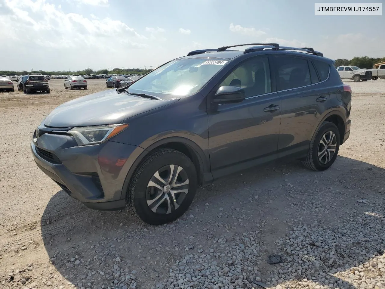 2017 Toyota Rav4 Le VIN: JTMBFREV9HJ174557 Lot: 79365484