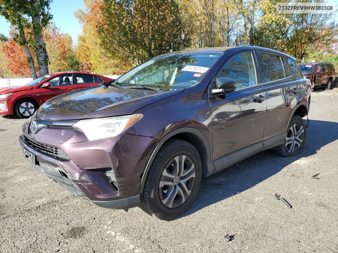 2017 Toyota Rav4 Le VIN: 2T3ZFREV9HW382308 Lot: 79476414