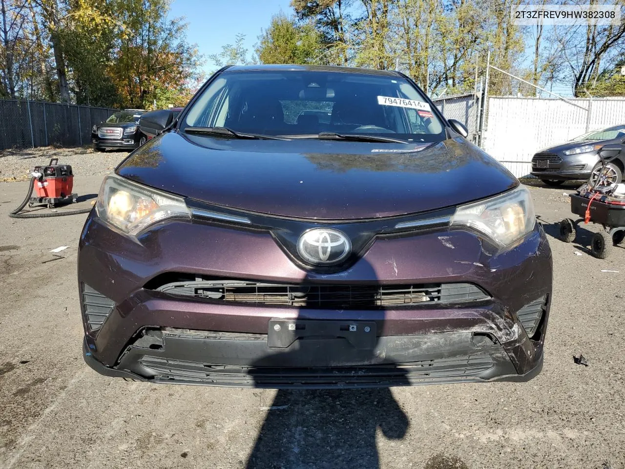 2017 Toyota Rav4 Le VIN: 2T3ZFREV9HW382308 Lot: 79476414