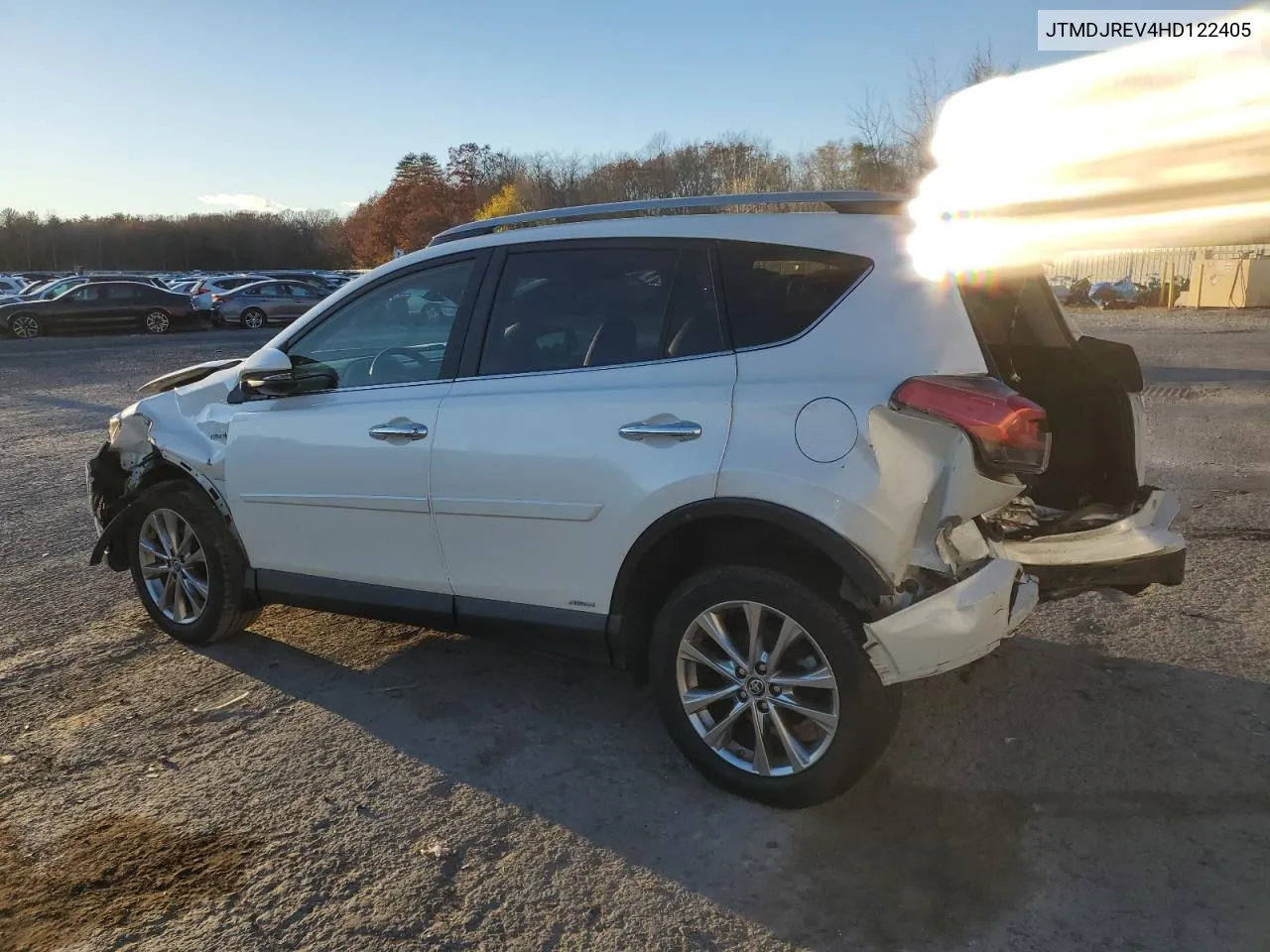 2017 Toyota Rav4 Hv Limited VIN: JTMDJREV4HD122405 Lot: 79653574