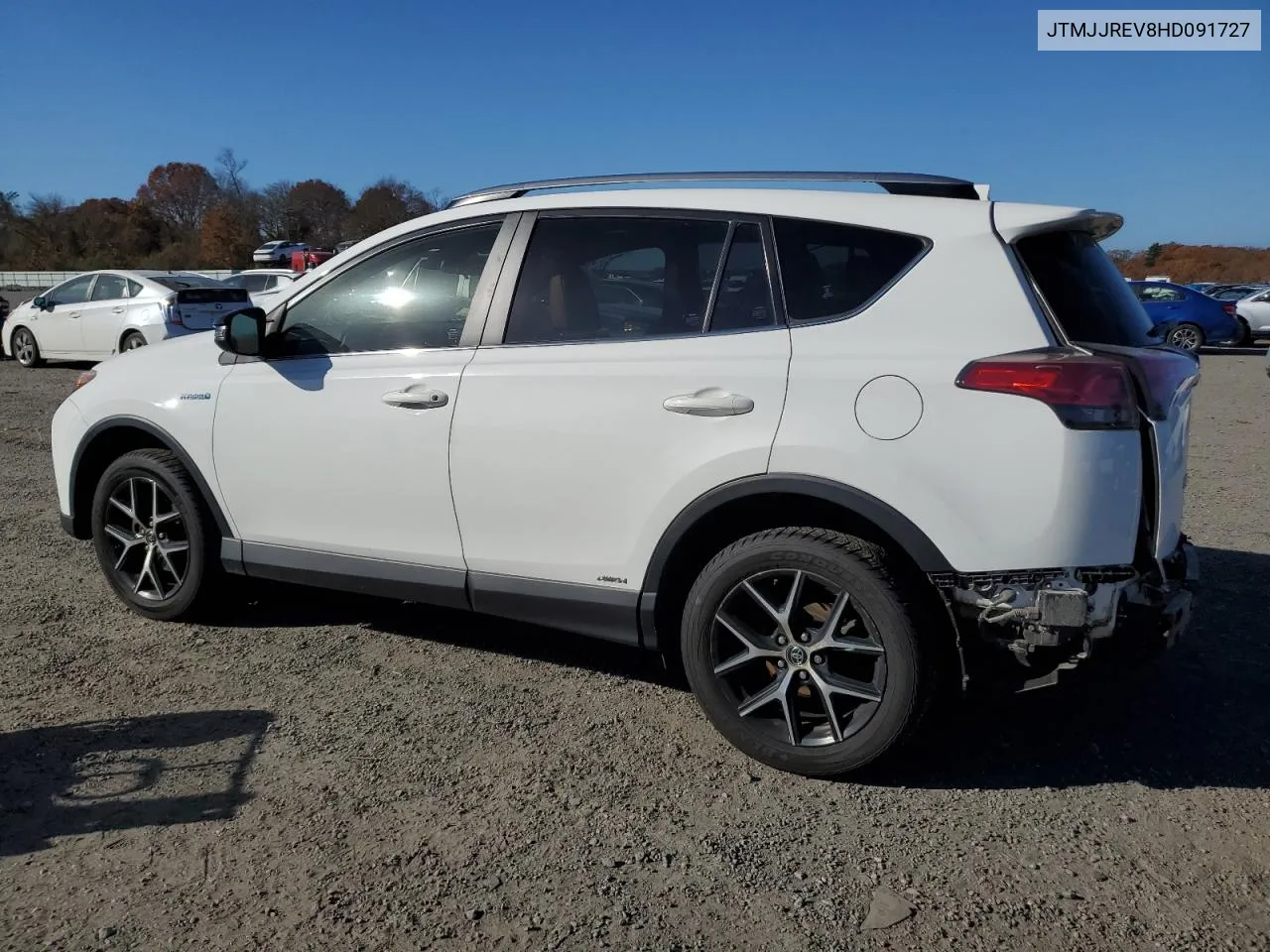 2017 Toyota Rav4 Hv Se VIN: JTMJJREV8HD091727 Lot: 79655094