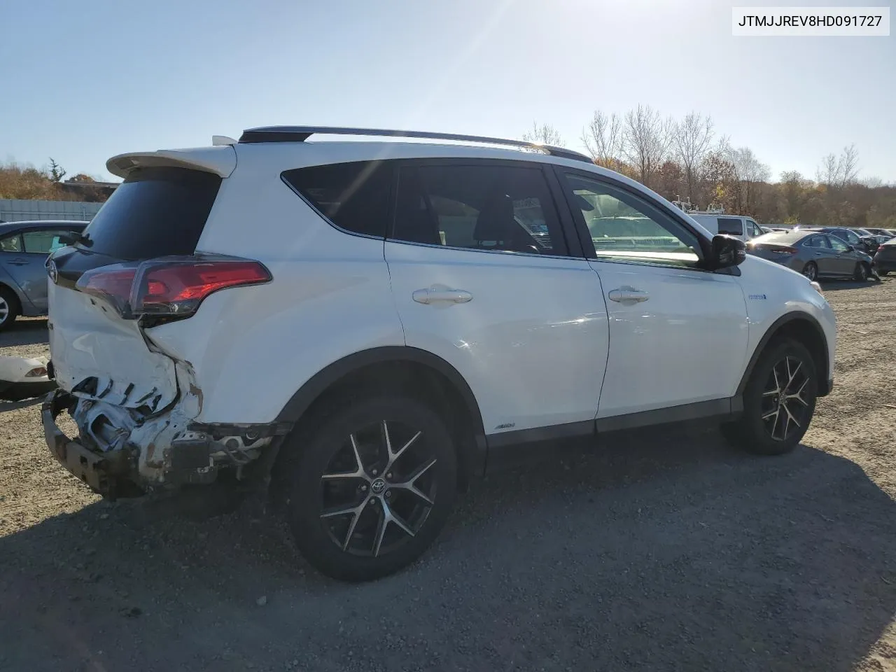 2017 Toyota Rav4 Hv Se VIN: JTMJJREV8HD091727 Lot: 79655094