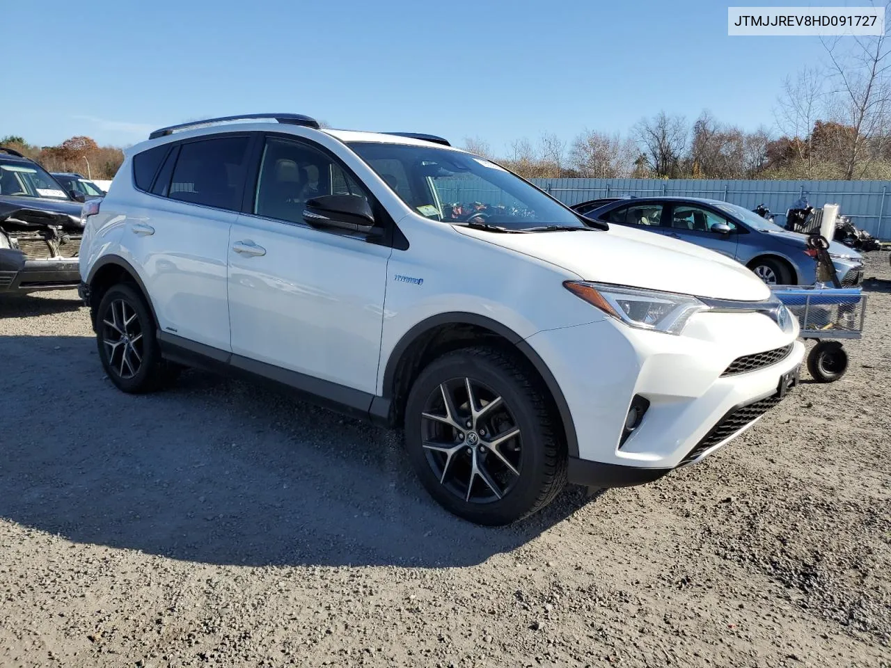 2017 Toyota Rav4 Hv Se VIN: JTMJJREV8HD091727 Lot: 79655094