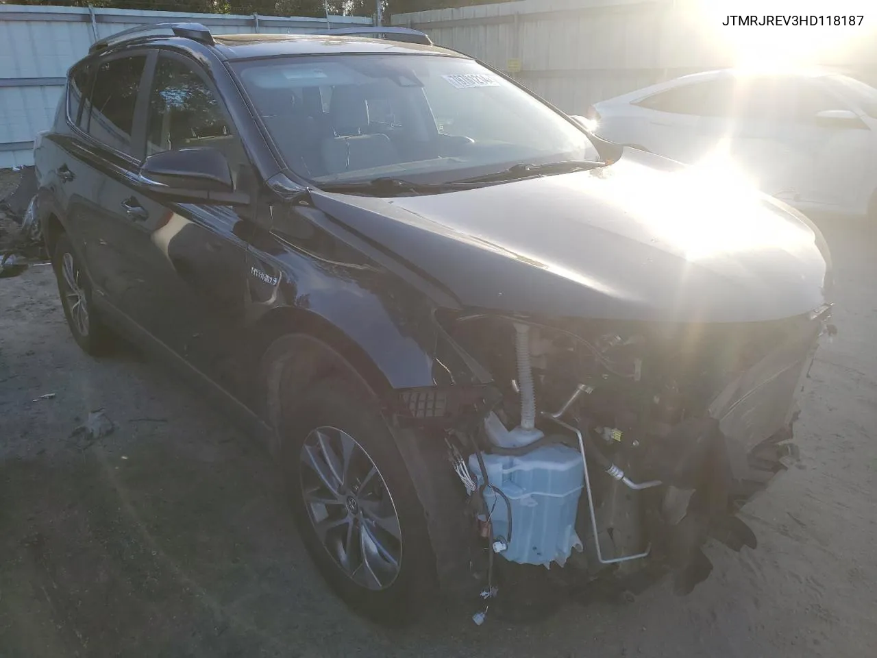 JTMRJREV3HD118187 2017 Toyota Rav4 Hv Le