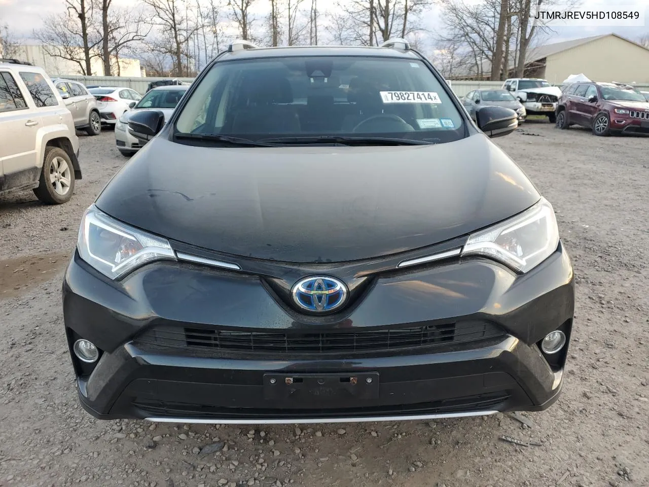 2017 Toyota Rav4 Hv Le VIN: JTMRJREV5HD108549 Lot: 79827414