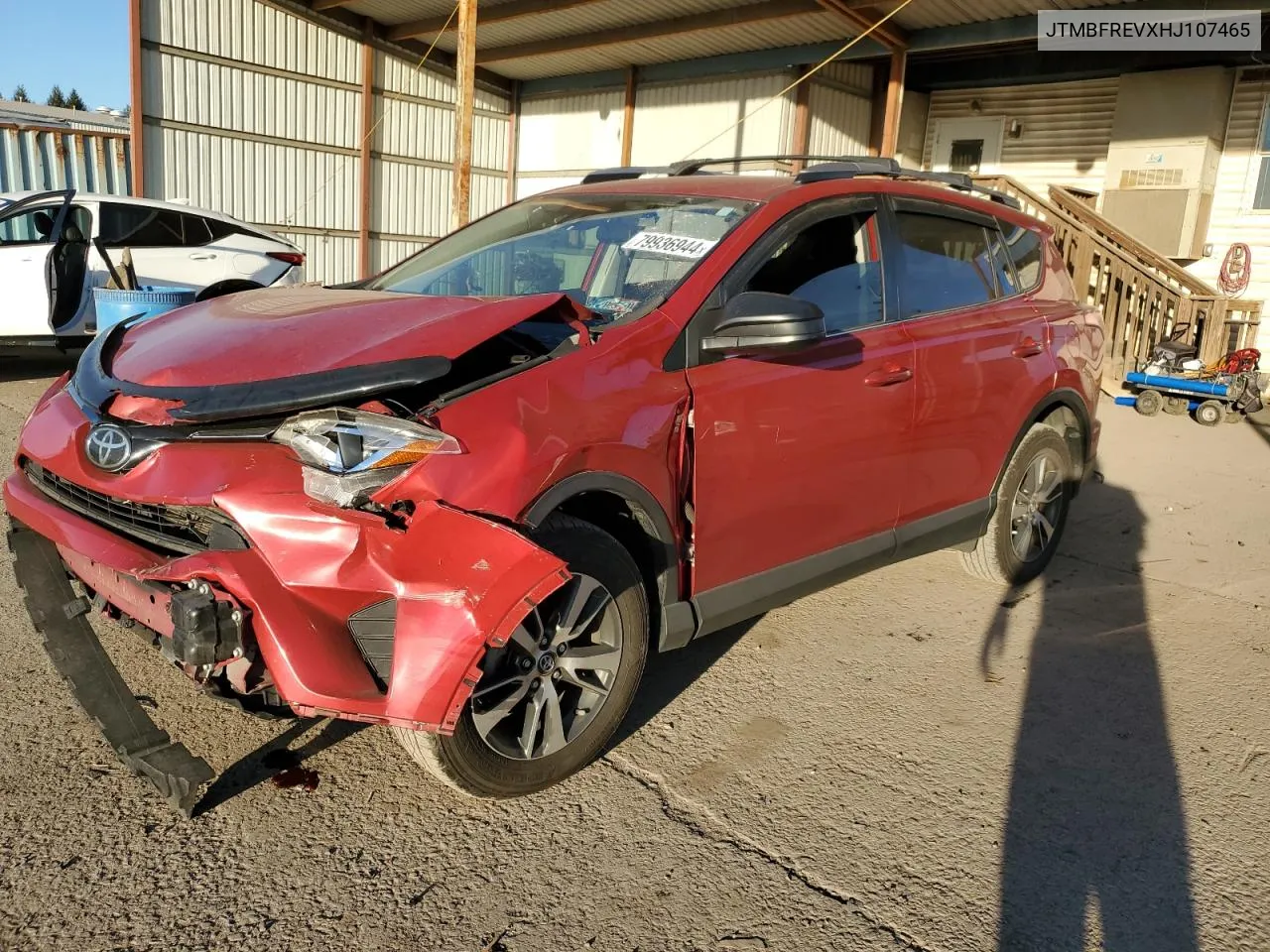 2017 Toyota Rav4 Le VIN: JTMBFREVXHJ107465 Lot: 79936944