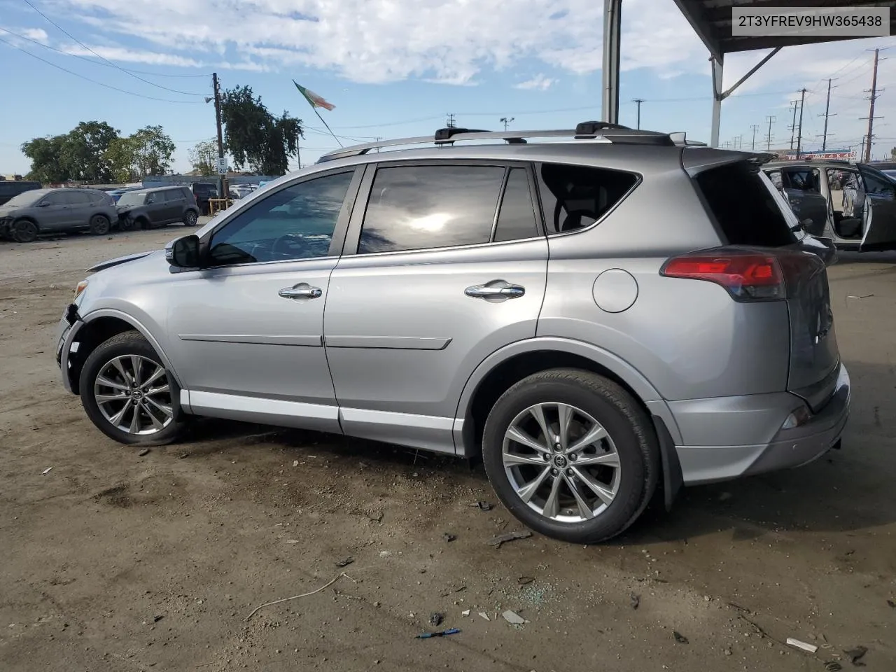 2017 Toyota Rav4 Limited VIN: 2T3YFREV9HW365438 Lot: 80154944